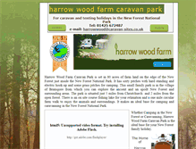 Tablet Screenshot of caravan-sites.co.uk